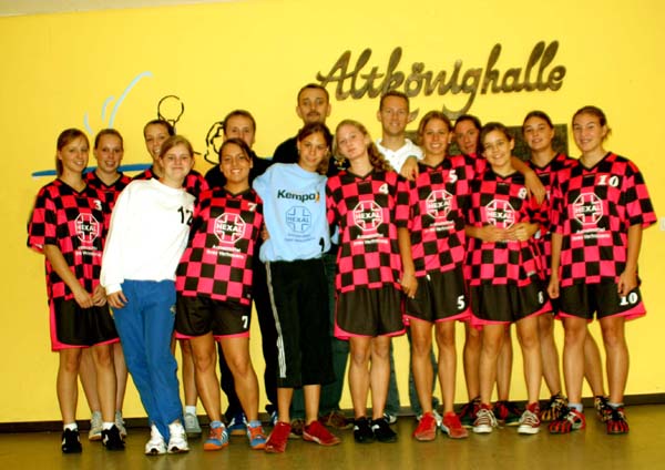 weibliche B-Jugend 15-16 Jahre