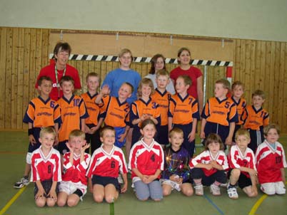 männliche/weibliche F-Jugend    6-8 Jahre