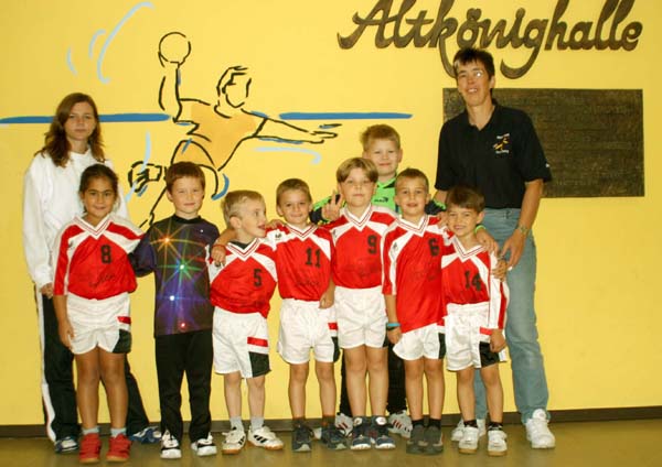 männliche/weibliche F-Jugend    6-8 Jahre